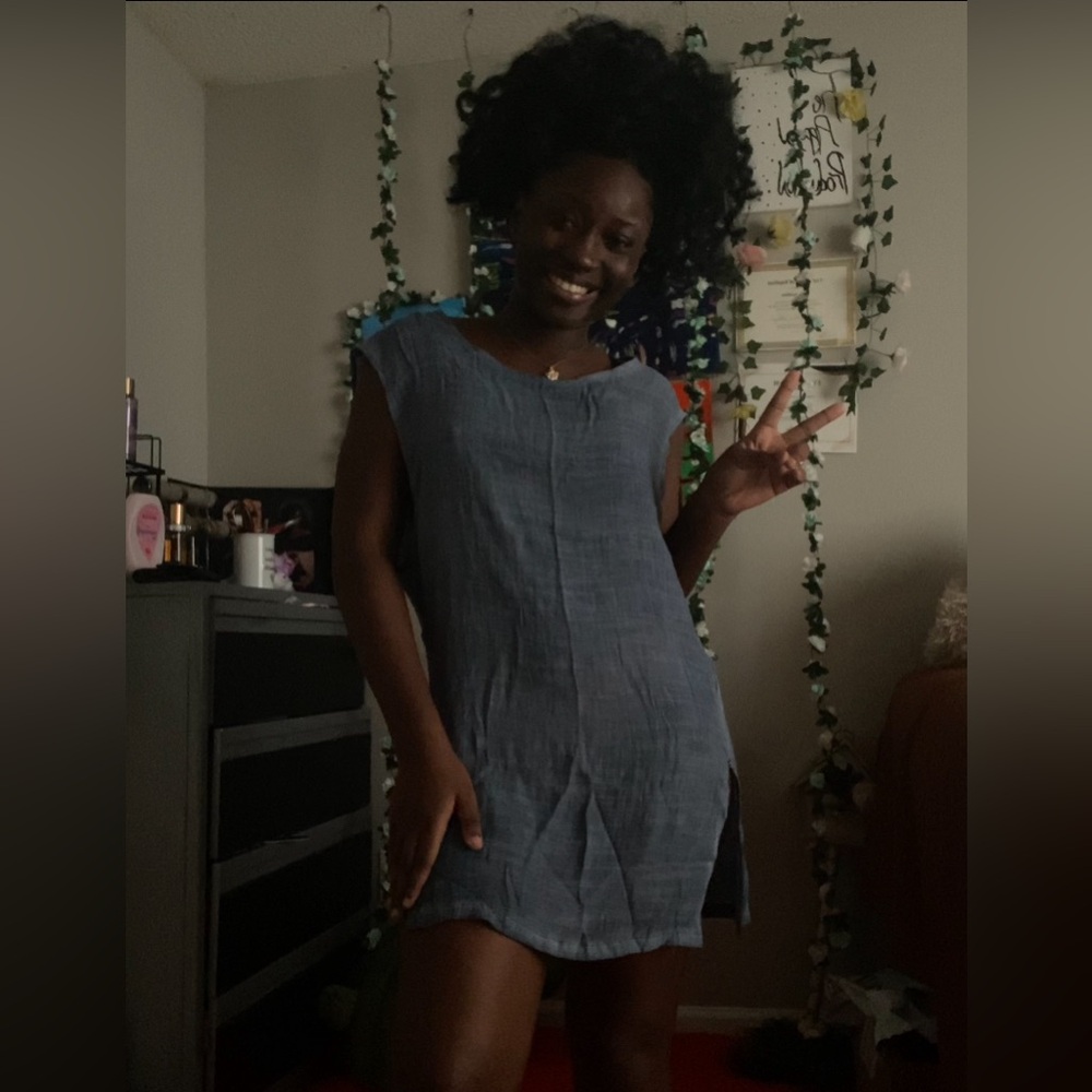 BLUE DRESS SHIRT 🦋